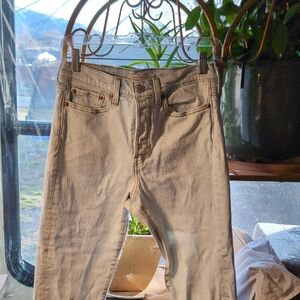 Levi's Wedgie Skinny Jeans Light Wash Size 6